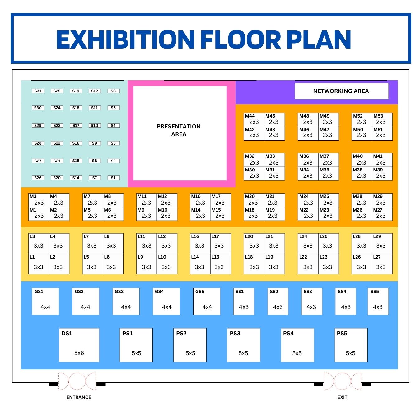 14th PHILSME Expo Exhibition Floor Plan 
