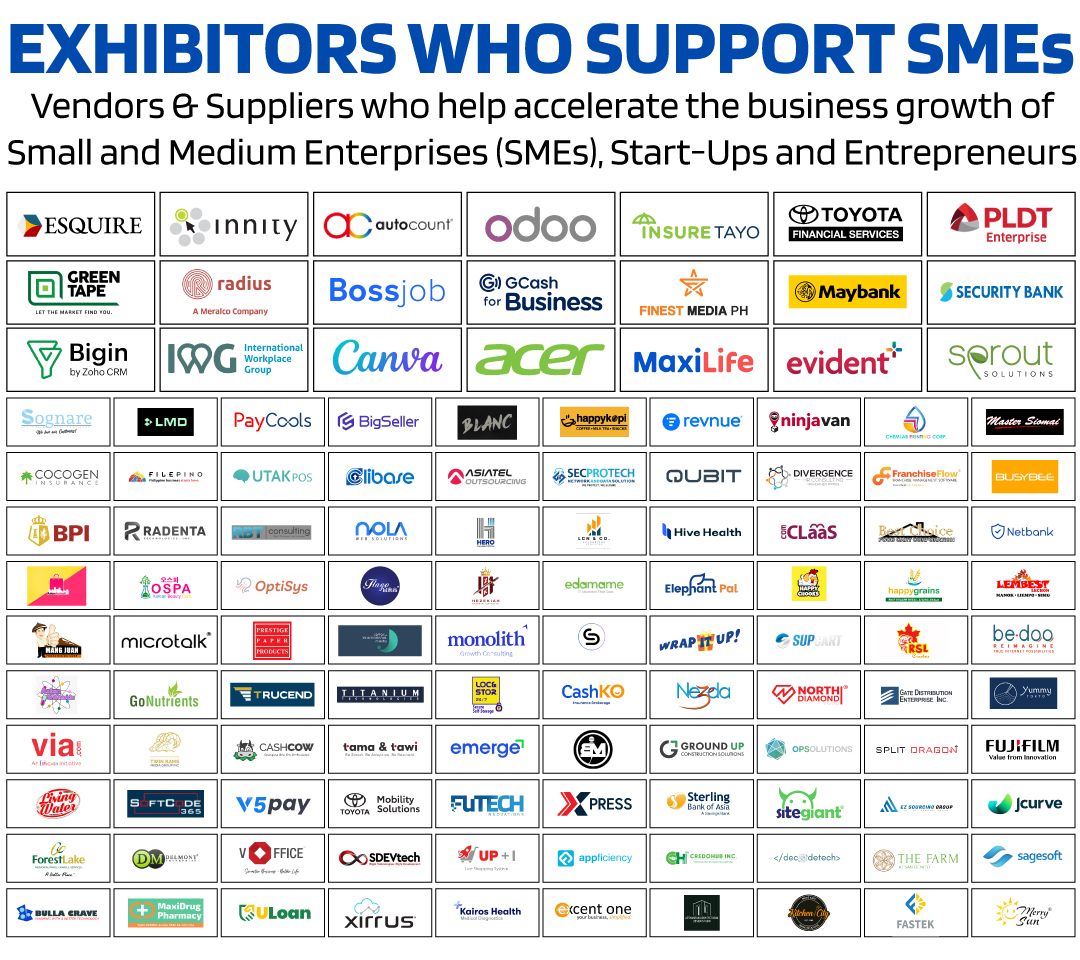 Exhibitors Who Support SMEs
